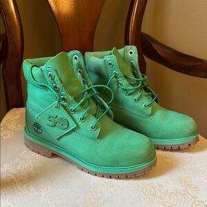 Timberland 50th anniversary mens leather premium 6” waterproof hiking boots